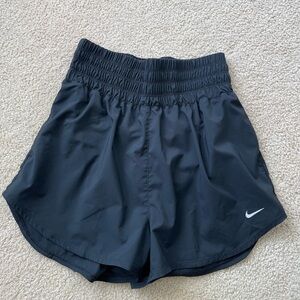 Nike women’s dri-fit ultra high waist running shorts, black